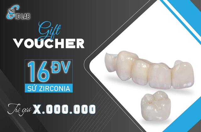 Voucher 16 đv sứ Ziconia